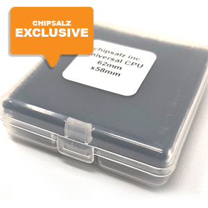 Single CPU Plastic Case and Foam Kit - 62mmx58mm